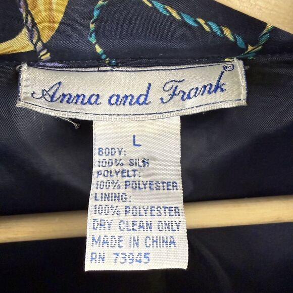 Vintage 90s Silk Novelty Quilted Baroque Floral Bomber Jacket – Anna & Frank L - Picture 4 of 11